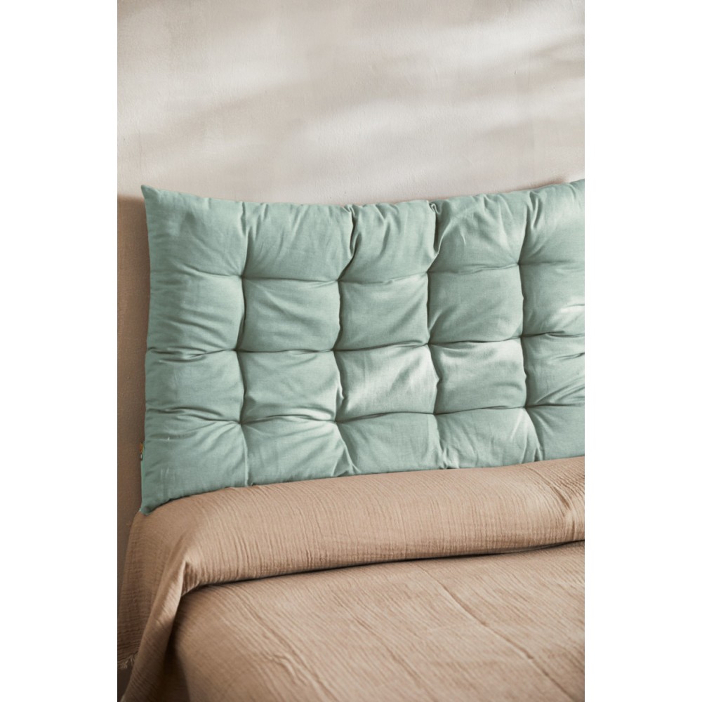 Calma House - Μαξιλάρα Για Κεφαλάρι Κρεβατιού Gavema Light Green 150x60cm Calma House - Μαξιλάρα Για Κεφαλάρι Κρεβατιού Gavema Light Green 150x60cm