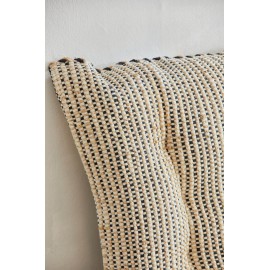 Calma House - Μαξιλάρα Για Κεφαλάρι Κρεβατιού West Black 180x60cm