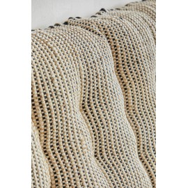 Calma House - Μαξιλάρα Για Κεφαλάρι Κρεβατιού West Black 180x60cm