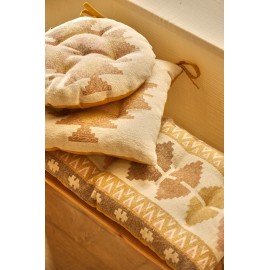 Calma House - Μαξιλάρι Για Παγκάκι Berta Mustard 40x110x4cm