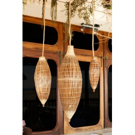 Calma House - Αμπαζούρ Από Bamboo Batca Natural 76x24cm