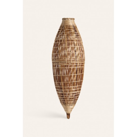 Calma House - Αμπαζούρ Από Bamboo Batca Natural 76x24cm