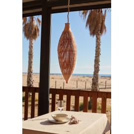 Calma House - Αμπαζούρ Από Bamboo Batca Natural 76x24cm