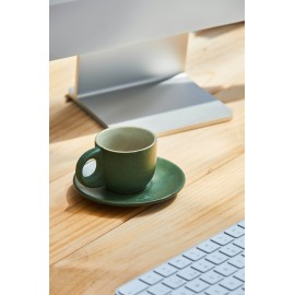 Calma House - Σετ 2 Κεραμικά Φλιτζανάκια Matcha Green