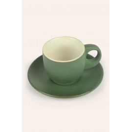 Calma House - Σετ 2 Κεραμικά Φλιτζανάκια Matcha Green