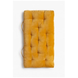Calma House - Μαξιλάρι Δαπέδου Velur Mustard 120x60x13cm