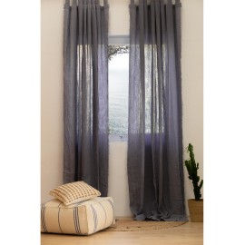 Calma House - Έτοιμη Κουρτίνα Fray Blue 140x280cm