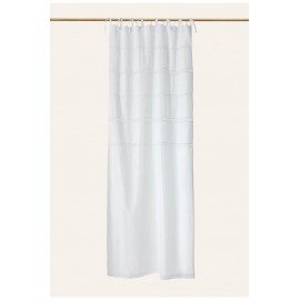 Calma House - Έτοιμη Κουρτίνα Inca White 140x280cm