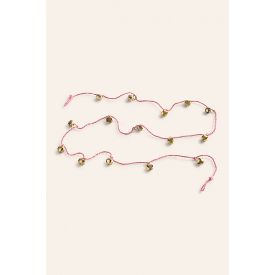 Calma House - Χριστουγεννιάτικη Γιρλάντα Jingle Bell Candy Red Calma House - Χριστουγεννιάτικη Γιρλάντα Jingle Bell Candy Red