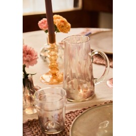 Calma House - Γυάλινη Κανάτα Beira Pink