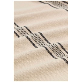 Calma House - Τραπεζομάντηλο Capri Black 160x160cm