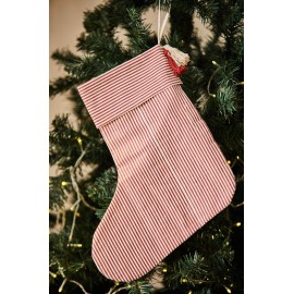 Calma House - Χριστουγεννιάτικη Μπότα Candy Red