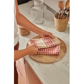 Calma House - Πετσέτες Κουζίνας Σετ 2 Ibiza Land Tone 50x70cm 