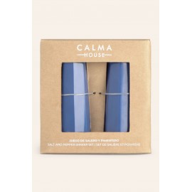 Calma House - Σετ Αλάτι Πιπέρι Mango Blue