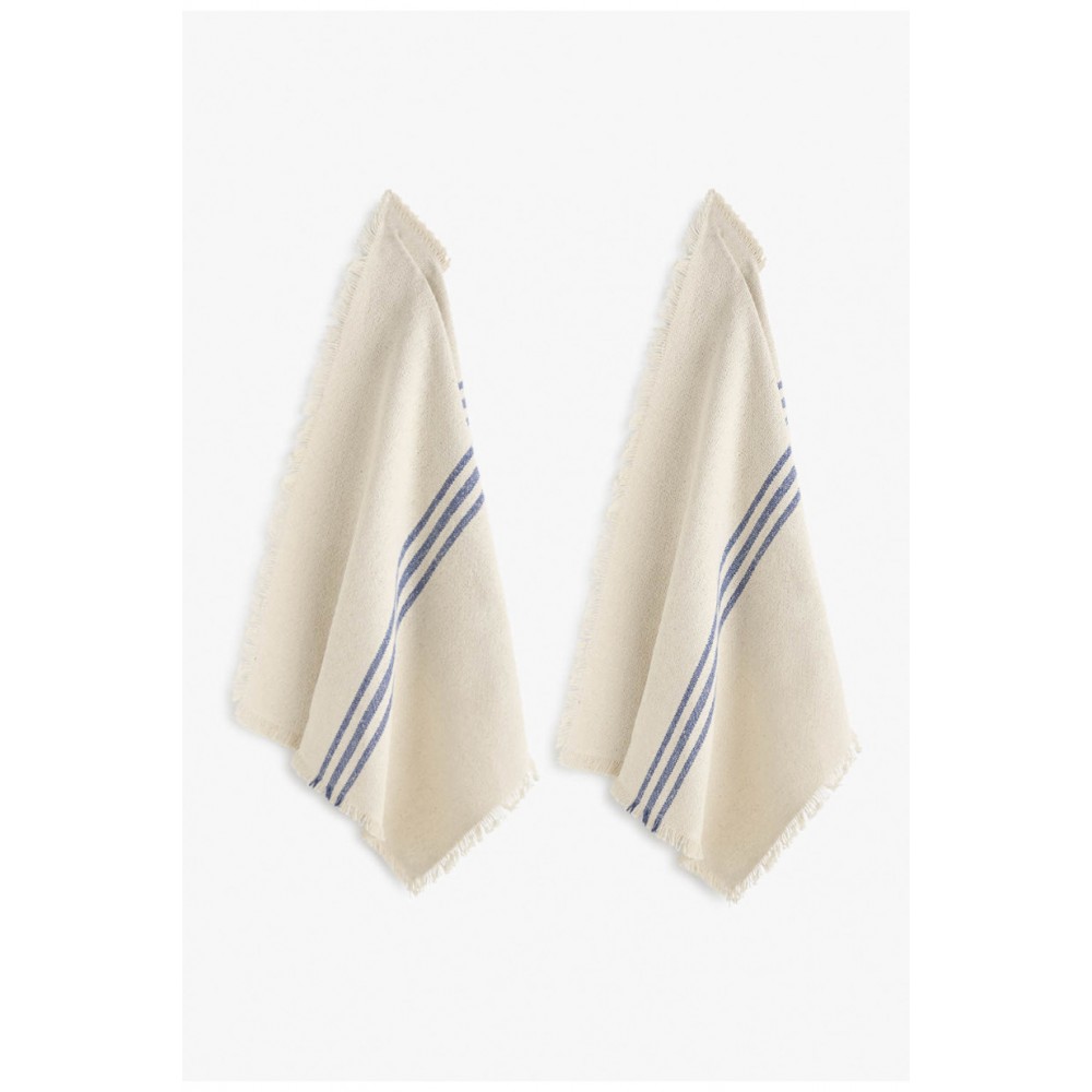 Calma House - Πετσέτες Κουζίνας Σετ 2 Capri Blue 50x70cm