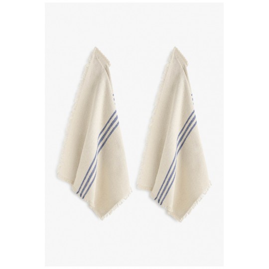 Calma House - Πετσέτες Κουζίνας Σετ 2 Capri Blue 50x70cm