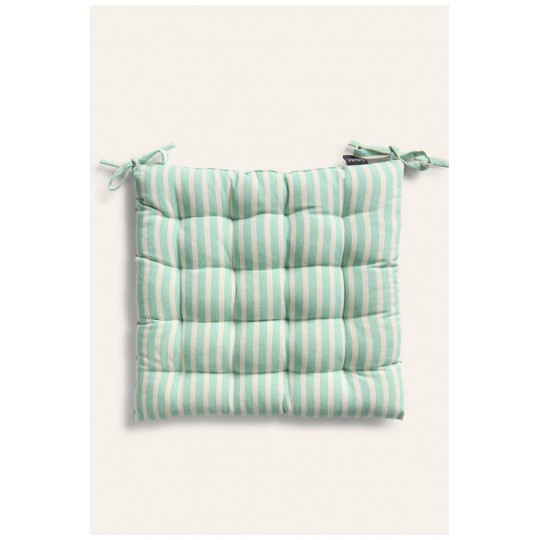 Calma House - Τετράγωνο Μαξιλάρι Καρέκλας Praia Turquoise 40x40cm