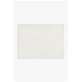 Calma House - Βαμβακερό Σουπλά Aruba 35x50cm White