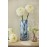 Calma House - Γυάλινο Βάζο Beira Blue 28cm