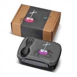 Carl Oscar - Φαγητοδοχείο με παγοκύστη N'ice Box Αράχνη Γκρι