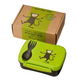 Carl Oscar - Φαγητοδοχείο με παγοκύστη N'ice Box Μαϊμού Λάιμ