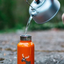 Carl Oscar - Ανοξείδωτο Μπουκάλι Θερμός 350ml TEMPflask Τάρανδος Πορτοκαλί