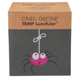 Carl Oscar - Ανοξείδωτο Θερμός Φαγητοδοχείο Με Μαχαιροπίρουνο 500ml TEMP LunchJar Αράχνη Γκρι