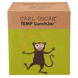 Carl Oscar - Ανοξείδωτο Θερμός Φαγητοδοχείο Με Μαχαιροπίρουνο 500ml TEMP LunchJar Μαϊμού Λάιμ