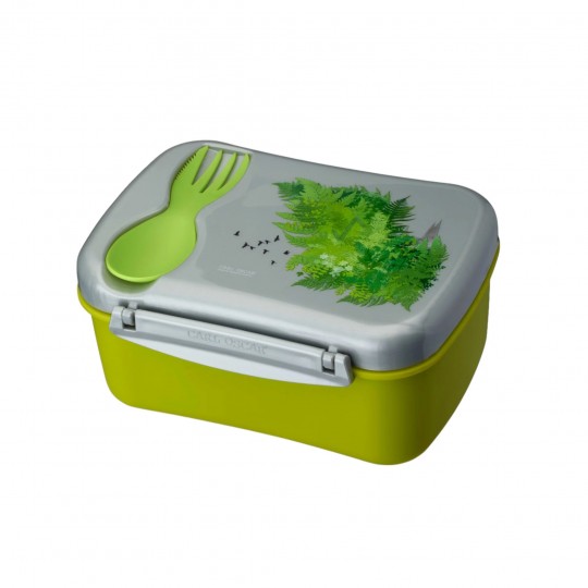 Carl Oscar - Φαγητοδοχείο με παγοκύστη Wisdom N'ice Box Φύση Λάιμ