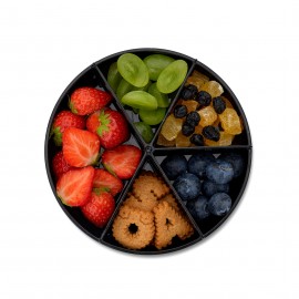 Carl Oscar - Στρογγυλό Φαγητοδοχείο Με Θήκες 15cm BentoDISC™ Καμηλοπάρδαλη Τυρκουάζ