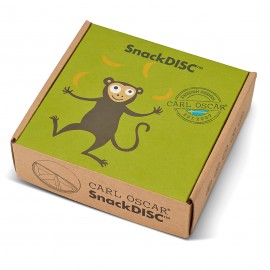 Carl Oscar - Στρογγυλό Φαγητοδοχείο Με Θήκες 15cm BentoDISC™ Μαϊμού Λάιμ