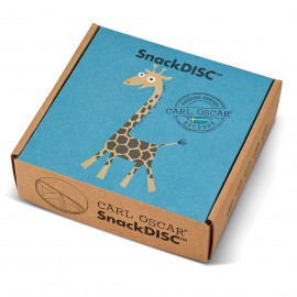 Carl Oscar - Στρογγυλό Φαγητοδοχείο Με Θήκες 15cm BentoDISC™ Καμηλοπάρδαλη Τυρκουάζ