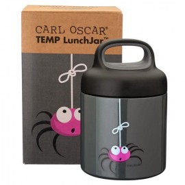 Carl Oscar - Ανοξείδωτο Θερμός Φαγητοδοχείο 300ml TEMP LunchJar Αράχνη Γκρι