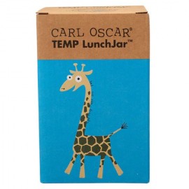 Carl Oscar - Ανοξείδωτο Θερμός Φαγητοδοχείο 300ml TEMP LunchJar Καμηλοπάρδαλη Τυρκουάζ