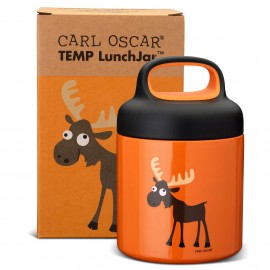 Carl Oscar - Ανοξείδωτο Θερμός Φαγητοδοχείο 300ml TEMP LunchJar Τάρανδος Πορτοκαλί