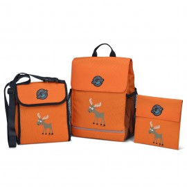 Carl Oscar - Τσαντάκι Θερμός 5L Pack n' Snack™ Τάρανδος Πορτοκαλί