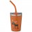 Carl Oscar - Ανοξείδωτο Ποτήρι Θερμός Tumbler 250ml Τάρανδος Πορτοκαλί