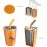 Carl Oscar - Ανοξείδωτο Ποτήρι Θερμός Tumbler 250ml Τάρανδος Πορτοκαλί