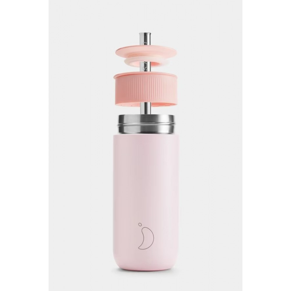Chillys Bottles - Coffee Cup Series 2 Switch Blush Pink 500ml Chillys Bottles - Coffee Cup Series 2 Switch Blush Pink 500ml