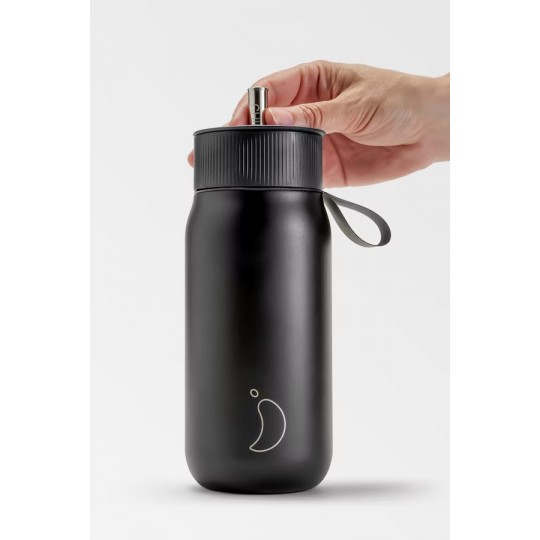 Chillys Bottles - Coffee Cup Series 2 Switch Abyss Black 750ml Chillys Bottles - Coffee Cup Series 2 Switch Abyss Black 750ml