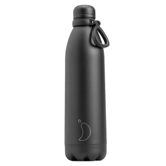 Chillys Bottles - Μπουκάλι Θερμός All Black 1.8L Chillys Bottles - Μπουκάλι Θερμός All Black 1.8L