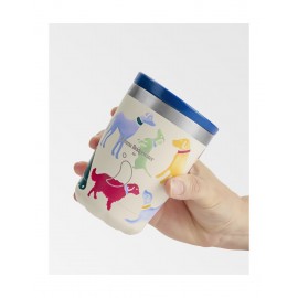 Chillys Bottles - Coffee Cup E.B. Polka Dogs 340ml