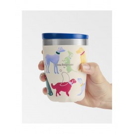 Chillys Bottles - Coffee Cup E.B. Polka Dogs 340ml