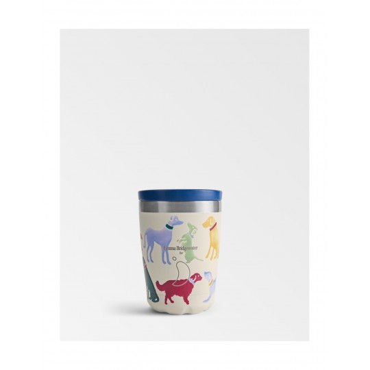Chillys Bottles - Coffee Cup E.B. Polka Dogs 340ml