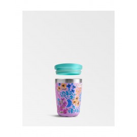 Chillys Bottles - Coffee Cup Floral Leopard Blossom 340ml