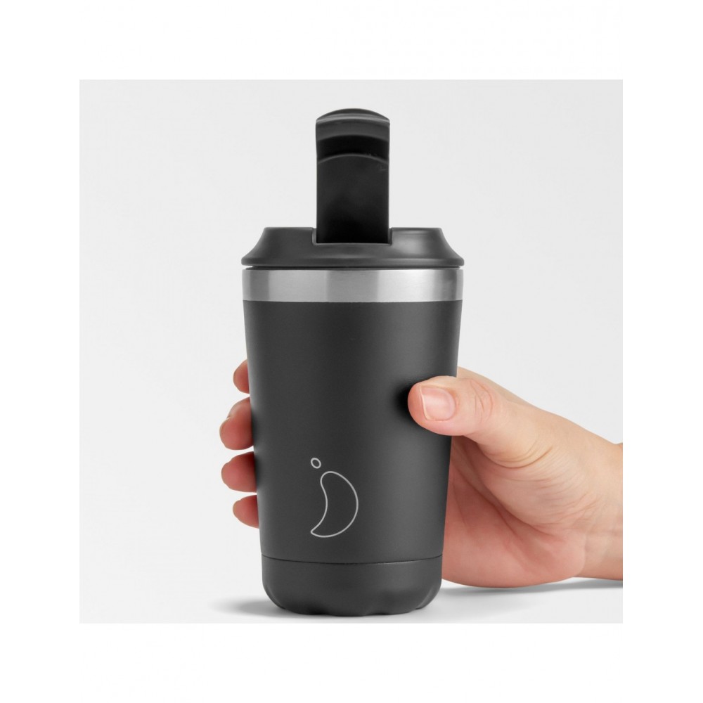 Chillys Bottles - Coffee Cup Original Black 340ml