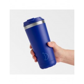 Chillys Bottles - Coffee Cup Original Matte Blue 500ml