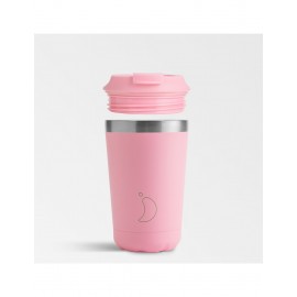 Chillys Bottles - Coffee Cup Original Pastel Pink 340ml