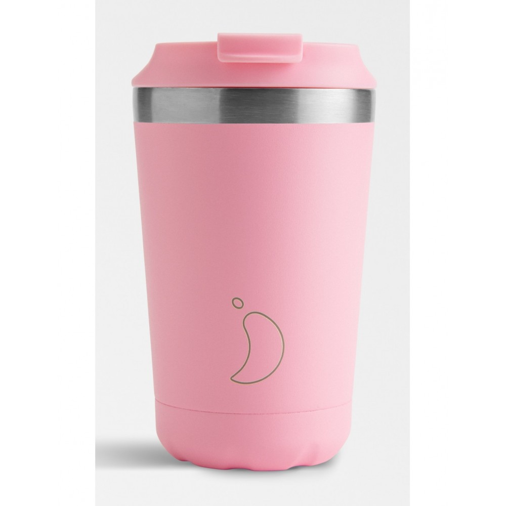Chillys Bottles - Coffee Cup Original Pastel Pink 340ml