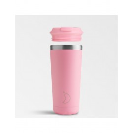 Chillys Bottles - Coffee Cup Original Pastel Pink 500ml